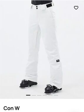 DOPE White Boot Cut Ski Pants